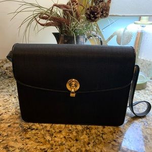 Vintage andrea carrano black purse